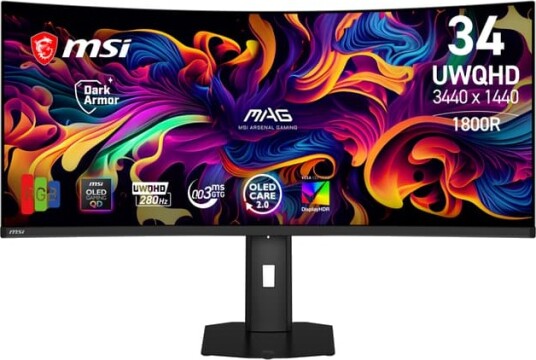 MSI MAG 341CQP QD-OLED X28 Gamingskjerm 28" OLED 280Hz 0.03ms MAG 341CQP QD-OLED X28 MSI MAG 341CQP QD-OLED X28 Gamingskjerm 28" OLED 280Hz 0.03ms MAG 341CQP QD-OLED X28