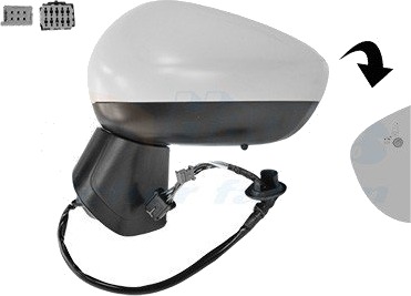 Sidespeil VAN WEZEL 3722817