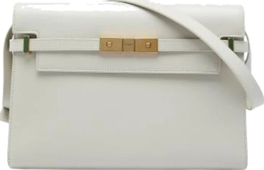 Yves Saint Laurent Vintage Dame Pre owned Hvit ONE SIZE, Yves Saint Laurent Vintage Dame Pre owned Hvit ONE SIZE,