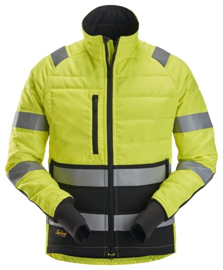 Snickers 8134 Vinterjakke, HiVis kl.2 Mann, Str. M, Gul/Sort Snickers 8134 Vinterjakke, HiVis kl.2 Mann, Str. M, Gul/Sort