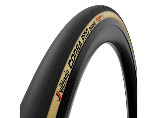 Vittoria Corsa Pro Speed G2 road foldedekk TLR 700x26c 26 622 svart/brun Vittoria Corsa Pro Speed G2 road foldedekk TLR 700x26c 26 622 svart/brun