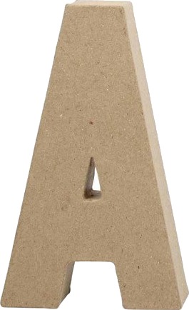 Diverse Bokstav A H: 20.5 Cm B: 11.8 Cm Tykkelse 2.5 Cm 1 Stk 