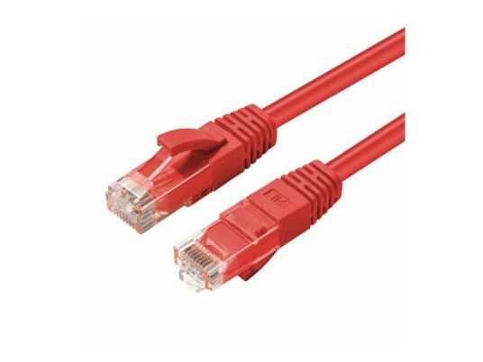 Microconnect Nettverkskabel Rj 45 Hann Til Rj 45 Hann 15 M Utp Cat 5E Rød UTP515R