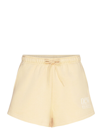 New Balance Reimagined Fleece Short Yellow XL New Balance Reimagined Fleece Short Yellow XL