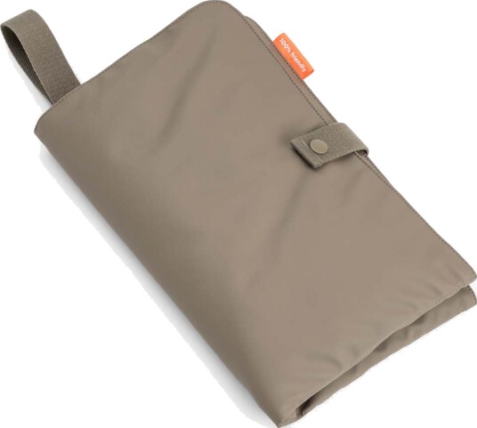 Done By Deer Foldable Changing Mat Taupe Brown 55x 35cm Folded: 17.5x 27.5cm