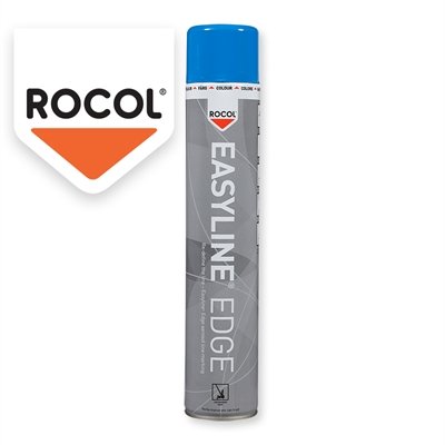 Merkespray ekstra slitesterk til oppmerking  Blå  ROCOL (750 ml)   