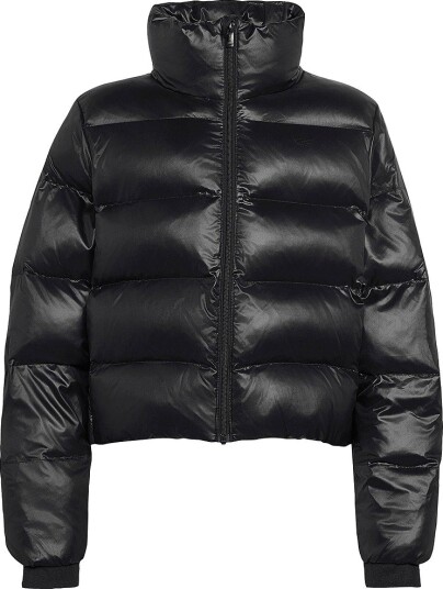 Adidas Originals Pufferjakke Short Puffer Svart Adidas Originals Pufferjakke Short Puffer Svart