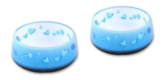 All For Paws Cat Bowl Heavy Base X 2