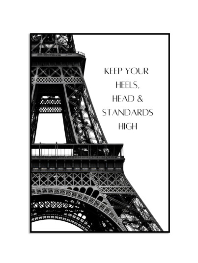 Plakat Eiffel tårnet Inspirasjon