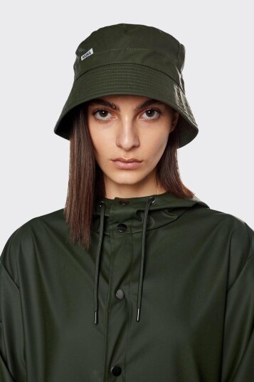Rains Bucket Hat W2 - Green M/XL Rains Bucket Hat W2 - Green M/XL