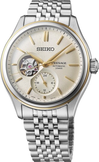 Seiko Herreklokke SPB480J1 Presage Champagnefarget/Stål Ø40.2 mm Seiko Herreklokke SPB480J1 Presage Champagnefarget/Stål Ø40.2 mm