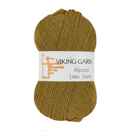 Viking Garn Alpaca Liten Storm 735 Grønn