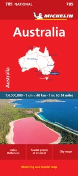 Australia - Michelin National Map 785 Australia - Michelin National Map 785