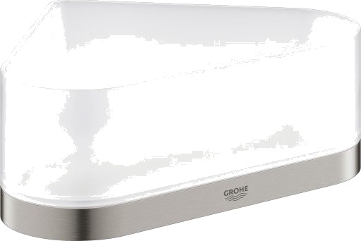 GROHE SELECTION DUSJHYLLE FOR HJØRNE SUPERSTEEL GROHE SELECTION DUSJHYLLE FOR HJØRNE SUPERSTEEL