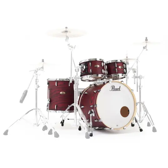 Pearl Session Studio Select 22" 4pc Shellpack Scarlet Ash