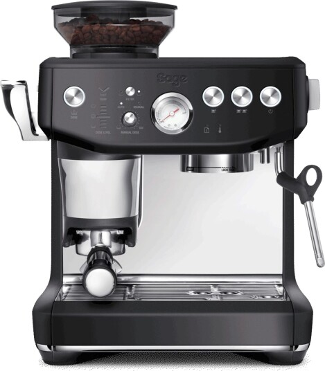 Sage Barista Express Impress Espressomaskin Svart Trøffel SES876BTR Sage Barista Express Impress Espressomaskin Svart Trøffel SES876BTR