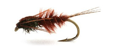 Umpqua Flies Leptonymfa Brown