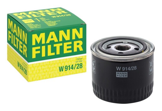 Oljefilter MANN FILTER W 914/28 Oljefilter MANN FILTER W 914/28