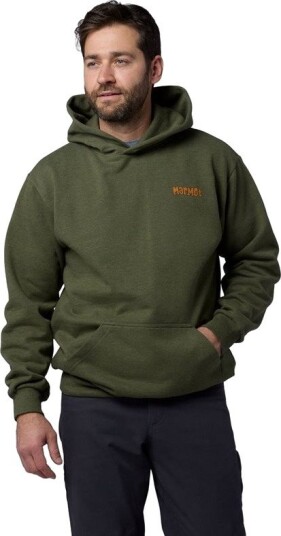 Marmot Marty Goggles Hoody Surplus Green Heather Marmot Marty Goggles Hoody Surplus Green Heather