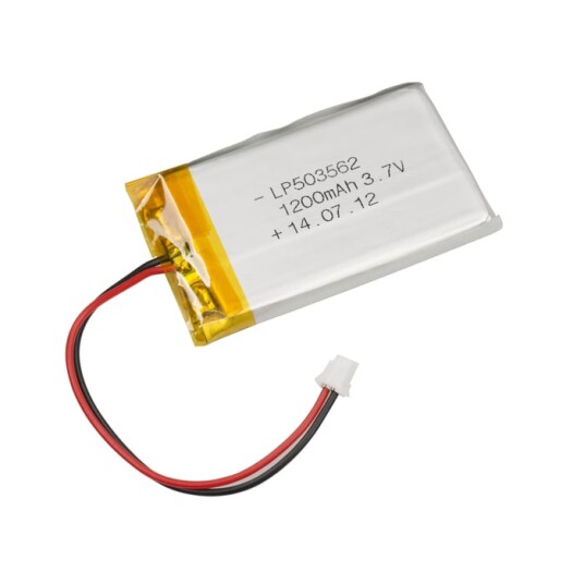 Luxorparts Li Po batteri 3,7 V med kontakt Luxorparts Li Po batteri 3,7 V med kontakt