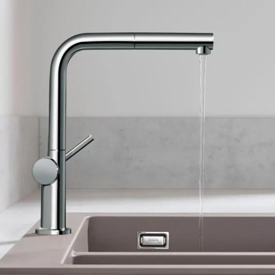 Hansgrohe Talis M54 kjøkkenbatteri Med uttrekkbar tut, Krom Hansgrohe Talis M54 kjøkkenbatteri Med uttrekkbar tut, Krom
