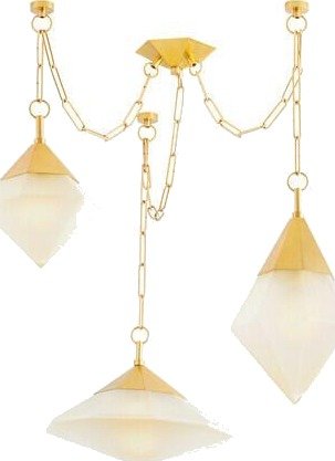 Hudson Valley Lighting Angelique takkrone vintage messing 383 58 VPB CE Hudson Valley Lighting Angelique takkrone vintage messing 383 58 VPB CE