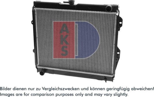 AKS DASIS 240040N Radiator motorkjøling
