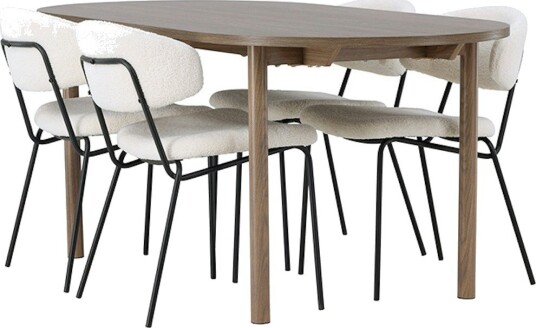 Venture Home Spisegruppe Venture Home Andy med 4 Chico Stoler GR23680
