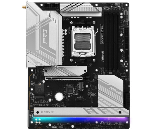 ASRock B850 Pro RS AM5 Hovedkort med DDR5 og WiFi 6E ATX ASRock B850 Pro RS AM5 Hovedkort med DDR5 og WiFi 6E ATX
