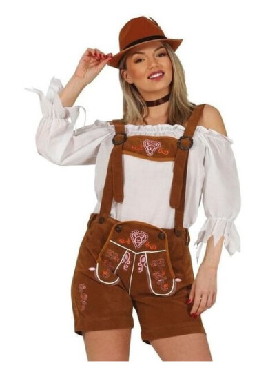 Tyrolese Lederhosen Lysebrune