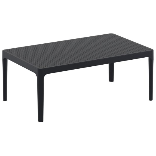 Siesta Sofabord Sky; 100x60x40 cm (LxBxH); Svart; Rektangulær Siesta Sofabord Sky; 100x60x40 cm (LxBxH); Svart; Rektangulær