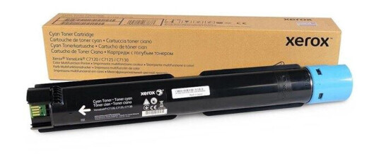 Xerox - cyan - original - toner cartridge - DMO - Laser toner Blå