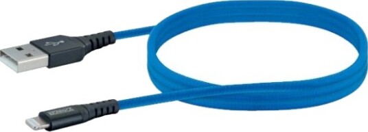 Schwaiger Lpro440 501, Blå, Usb A, Lightning, 1,2 M, Hankjønn, Hankjønn