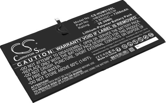 Batteri til Huawei MediaPad M5 10.8 etc Batteri til Huawei MediaPad M5 10.8 etc