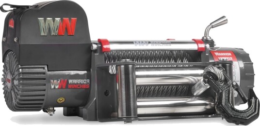 Warrior Winches 120VS24 Samurai Vinsj 12000lb Premium 24V Stålvaier