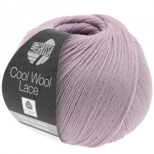 Lana Grossa Cool Wool Lace Garn 15 Lilla Lana Grossa Cool Wool Lace Garn 15 Lilla