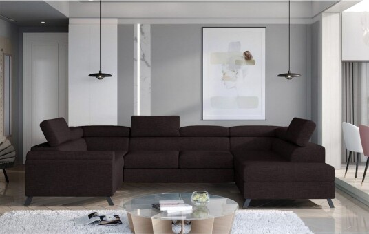 Seksjon Eltap Escada 336x200x92 cm Sawana 26 Høyre Seksjon Eltap Escada 336x200x92 cm Sawana 26 Høyre
