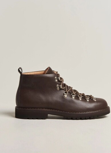 Fracap M120 Grain Leather Boot Dark Brown