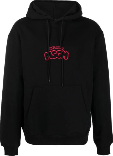Msgm Herre Gensere & Hettegensere Svart L,