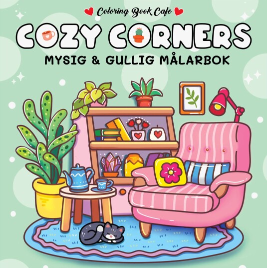 Legind A/S Cozy Corners Fargeleggingsbok Legind A/S Cozy Corners Fargeleggingsbok