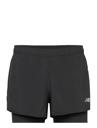 New Balance Sport Essentials 2-In-1 Short 3" - Black - XXL