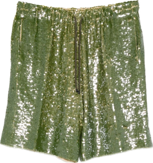 Dries Van Noten Herre Shorts Grønn L,