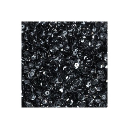 Varer Uden Brand Paljett 8mm 10g no 9 Sort Varer Uden Brand Paljett 8mm 10g no 9 Sort