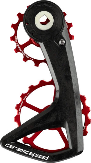 CeramicSpeed OSPW RS 5-Spoke SRAM Force E1 og Rival E1 rød