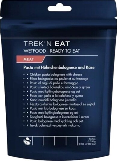Trek N Eat Kyllingespaghetti Bolognese Med Ost Rte 350 G Trek N Eat Kyllingespaghetti Bolognese Med Ost Rte 350 G