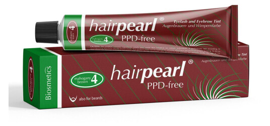 HairPearl PPD Fri Allergivennlig No 4 Mahogny Brown