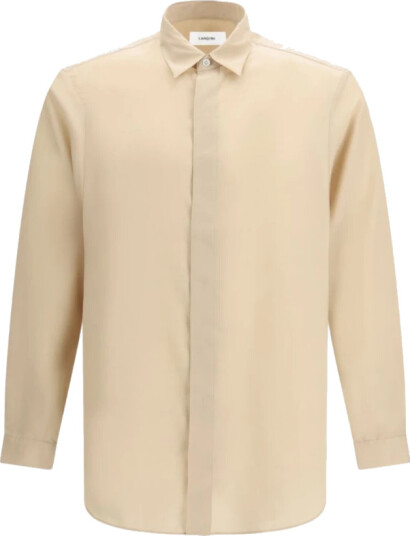 Lardini Herre Skjorter Beige L,