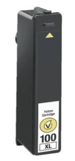 Lexmark 100XL Y blekkpatron - 14N1071E Kompatibel - Gul 12,5 ml Lexmark 100XL Y blekkpatron - 14N1071E Kompatibel - Gul 12,5 ml