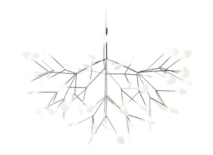 Moooi Heracleum III Taklampe Stor Nikkel Moooi Heracleum III Taklampe Stor Nikkel