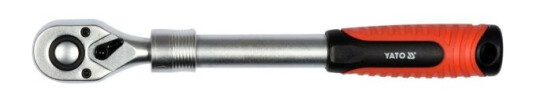Yato 3/8" Reversibel Skralle med Teleskophåndtak 215-315 Mm